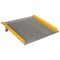 Vestil 60" x 60" Aluminum Truck Dockboards with Steel Safety Curb, 10,000 lb Capacity TAS-10-6060 - alternate 1